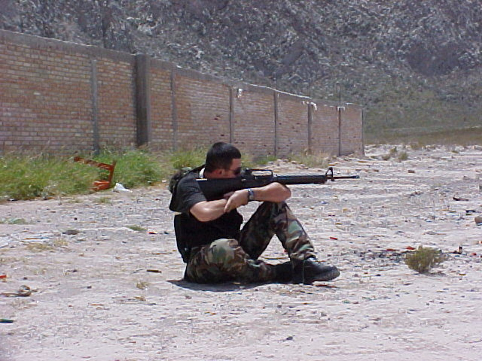 Professional security training background image
